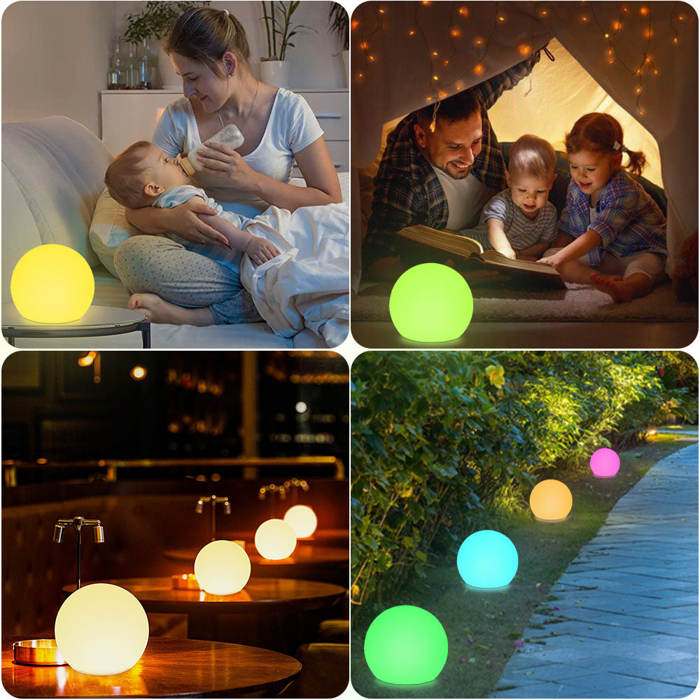 Decorate you home with MR.GO LED glowing ball lights