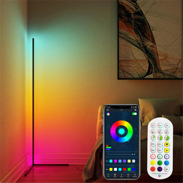 MR.GO Corner Floor Lamp, 56-Inch