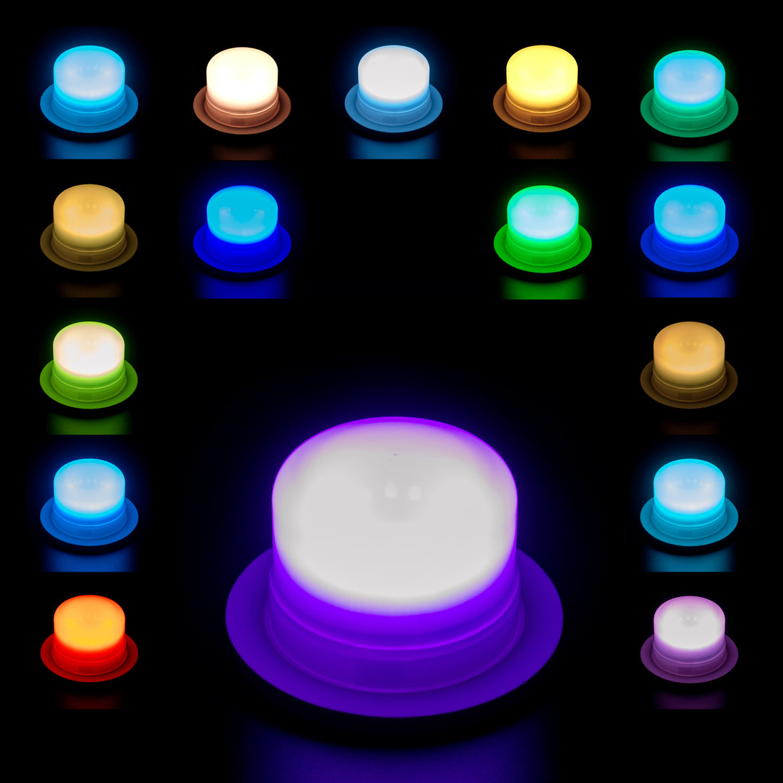 16 RGB Colors & 4 Modes