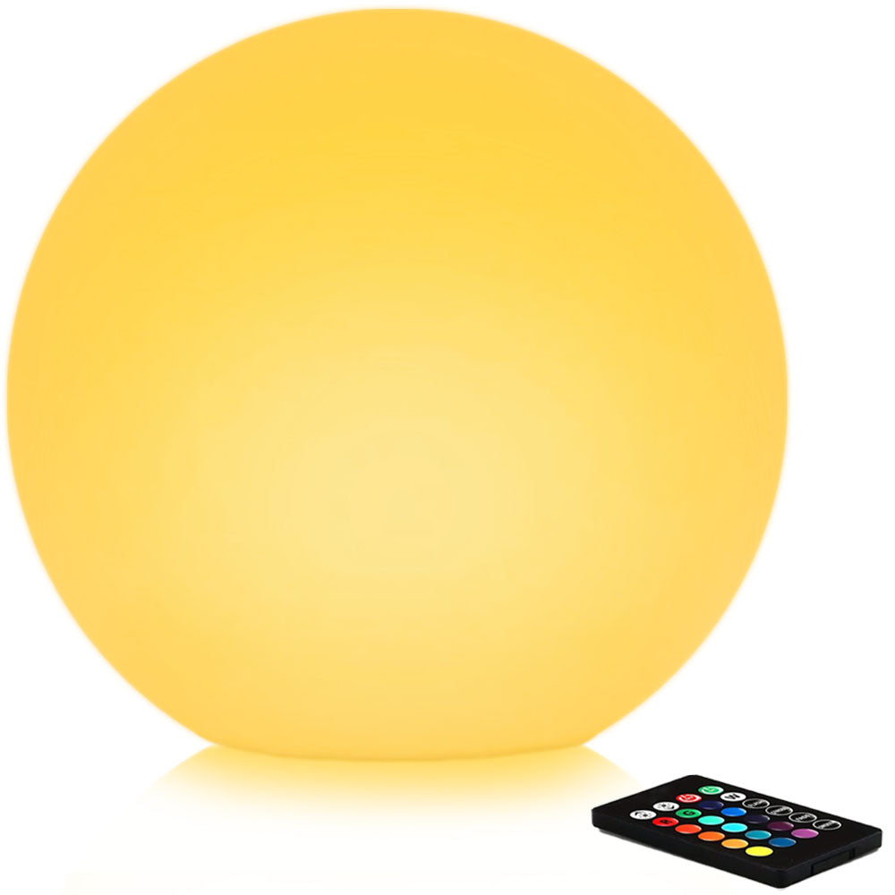 MR.GO 8-Inch Solar Powered Globe Light