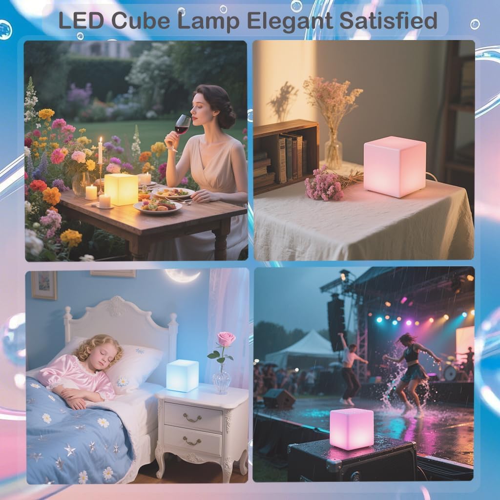 LED Cube Night Light