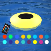 MR.GO Colorful Solar Floating Pool Light, 16 RGB Fantasy Colors Glow LED Solar Globe Lamp, IP68 Waterproof, with Remote Control Floating Pool Light - for Home Pool/Beach Yard Garden Patio Party