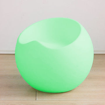 MR.GO 22-Inch LED Glowing Chair, Apple-shaped