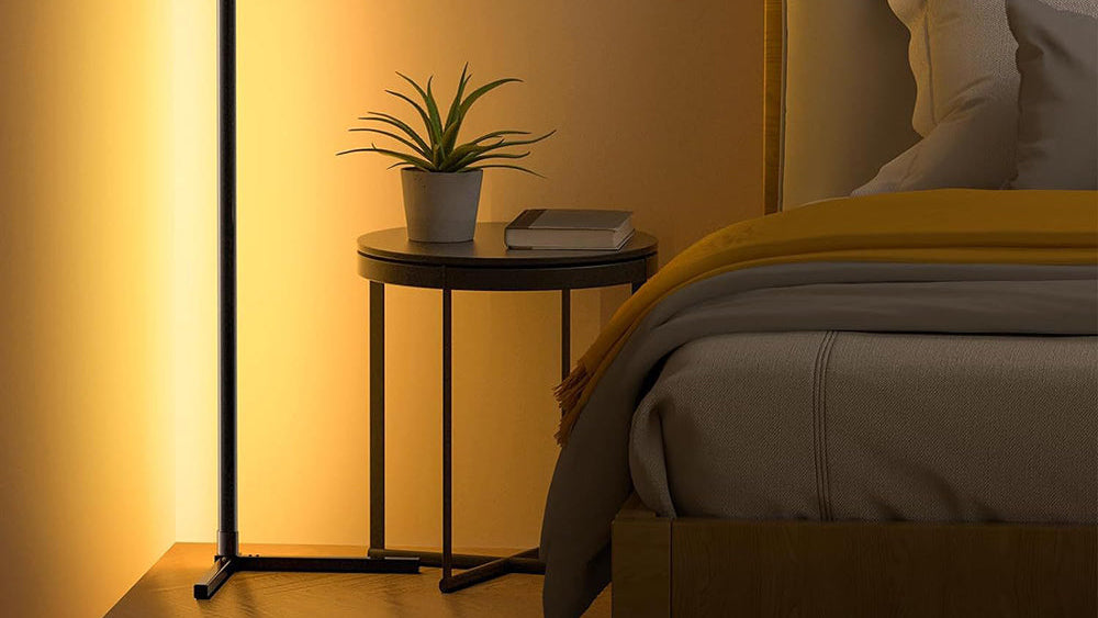 MR.GO Corner Floor Lamp, 56-Inch