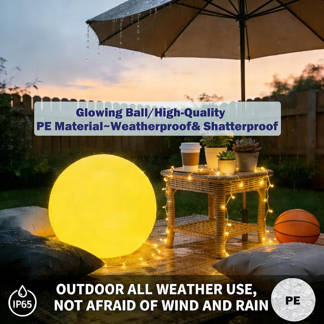 IP65 Waterproof